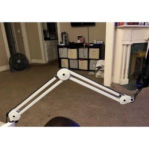 Microphone Arm Stand-Heavy Duty Boom Arm, Suspension Scissor Adjustable